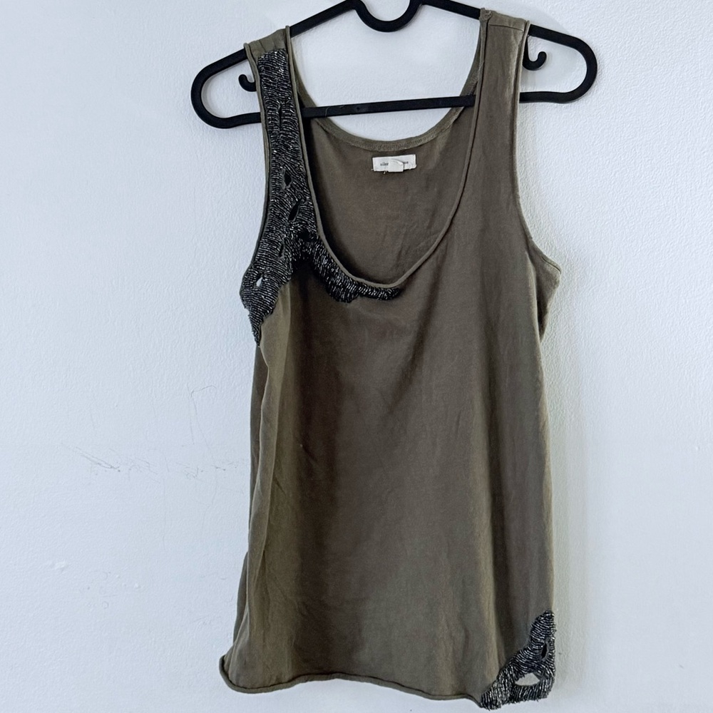 Urban Outfitters Edgy Embellished Tank – Silence + Noise